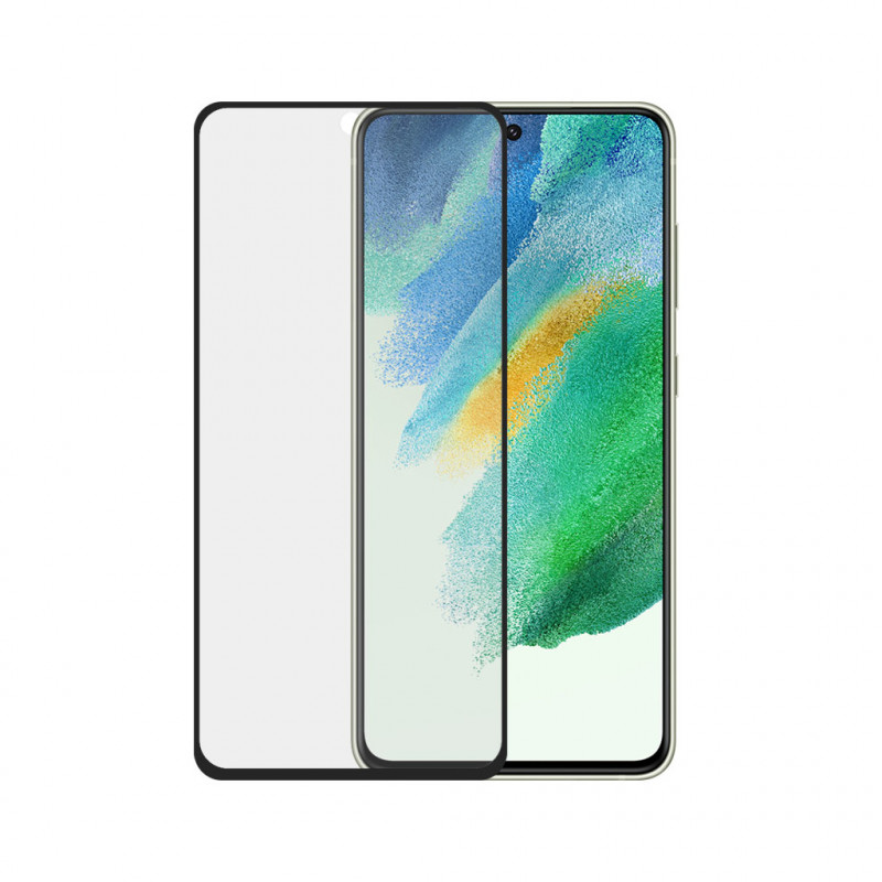 SAFE by PanzerGlass Samsung Galaxy S21 FE G990 displaybeschermfolie E2E Case Friendly zwart SAFE95100
