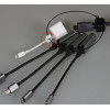 VIVOLINK PROADRING - CLAMP DIN-rail bevestigingsklem voor Delock-adapters, zwart