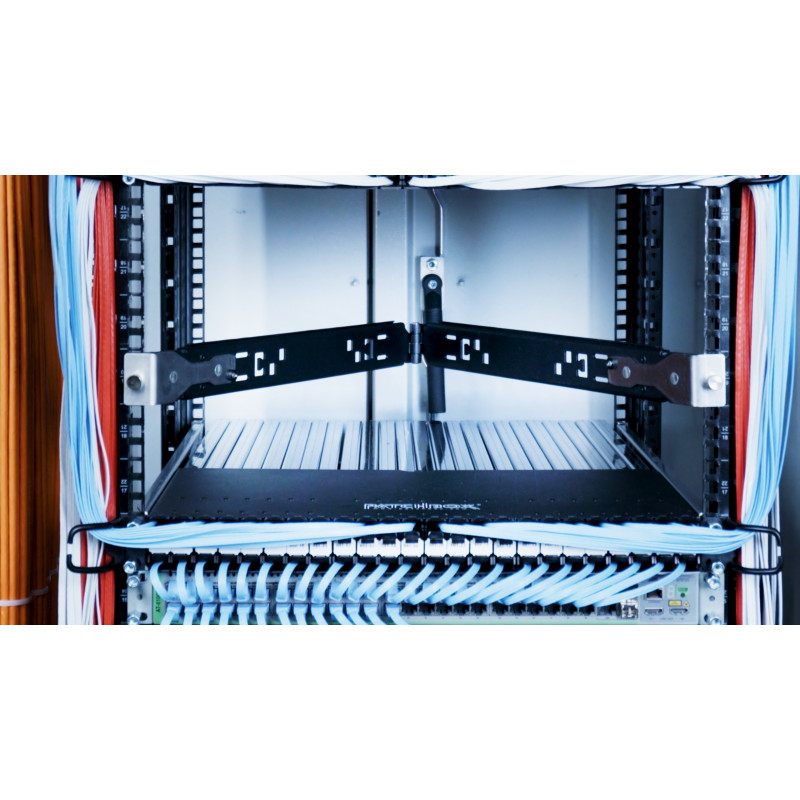 PATCHBOX Setup.exe rackmontagegereedschap voor 19-inch apparaten, zwart