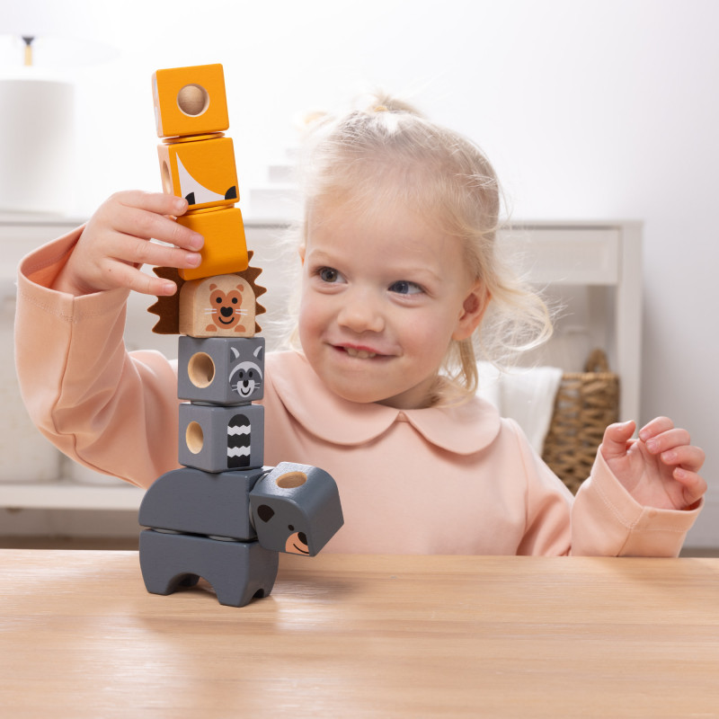 Melissa & Doug Blockables Woodland Friends set