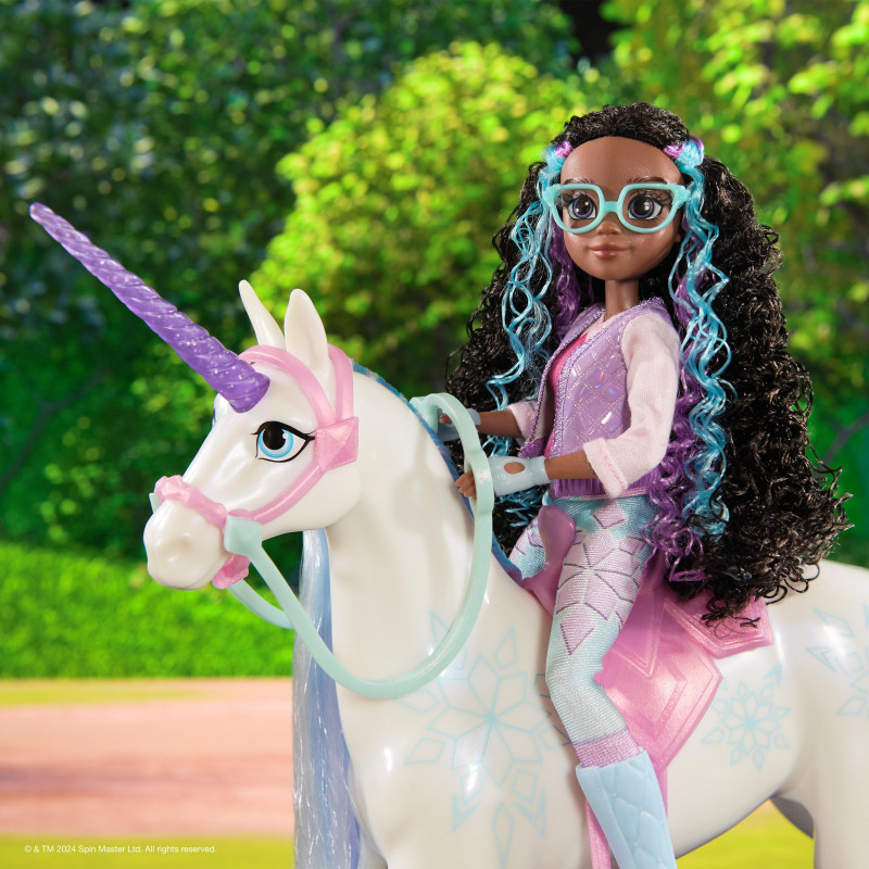 Spin Master Unicorn Academy - Glacier eenhoorn & Ava ruiter figurenset