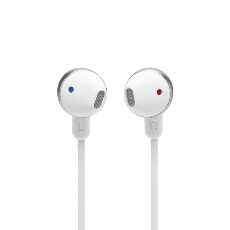 JBL Tune 215BT draadloze in-ear nekband-koptelefoon - wit