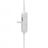 JBL Tune 215BT draadloze in-ear nekband-koptelefoon - wit