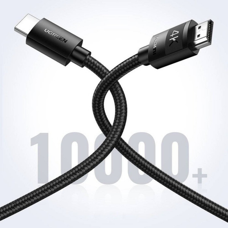 UGREEN HD119 HDMI 2.0-kabel 4K 60Hz 3m zwart