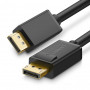 UGREEN DP102 DisplayPort-naar-DisplayPort-kabel 1m zwart 8K 60Hz 4K 144Hz HDR