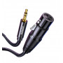 UGREEN AV182 XLR-stekker naar 3,5-mm-TRS-stekker audiokabel 1 m zwart