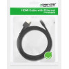 UGREEN HD127 Micro-HDMI-naar-HDMI-kabel 4K 3D 1m zwart