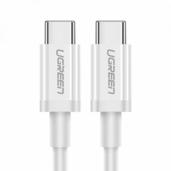 UGREEN US264 USB-C naar USB-C kabel 60W PD 1,5m wit