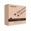 UGREEN Toslink audiokabel, gevlochten nylon, 3m zilver