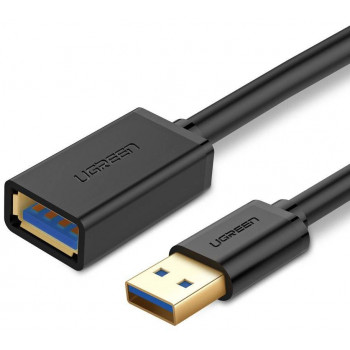UGREEN USB 3.0 verlengkabel 1,5 m zwart