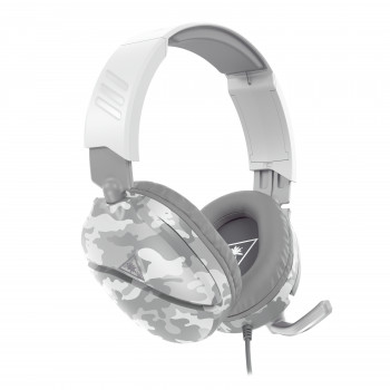 Turtle Beach RECON 70 bedrade over-ear gaming-koptelefoon met opklapbare microfoon, wit camo (TBS-6230-02)