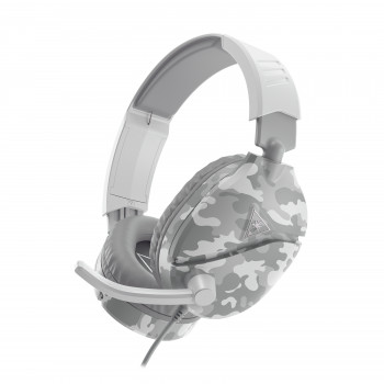 Turtle Beach RECON 70 bedrade over-ear gaming-koptelefoon met opklapbare microfoon, wit camo (TBS-6230-02)