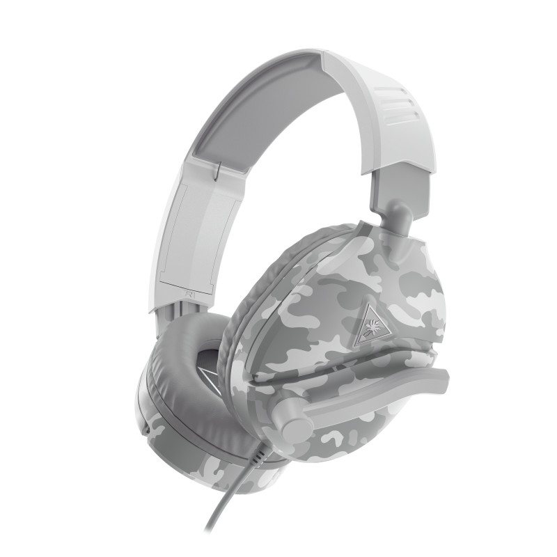 Turtle Beach RECON 70 bedrade over-ear gamingkoptelefoon met opklapbare microfoon, wit Camo (TBS-6230-02)