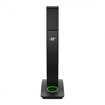 Neat MIC-1010-01 USB-condensatormicrofoon met nierkarakteristiek, hoofdtelefoonmonitoring, demping, tafelstatief