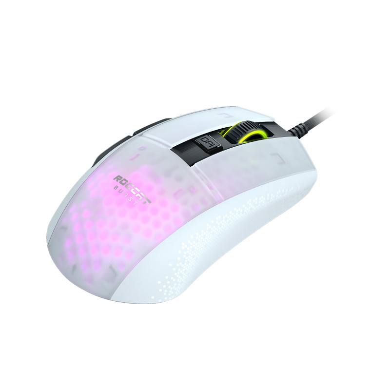 Roccat Burst Pro bedrade gamingmuis, 16000 dpi, 68 g, wit (ROC-11-746)