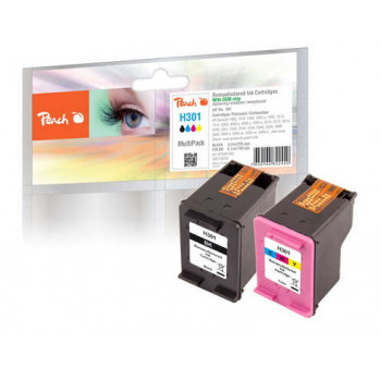 Peach 319209 inktcartridges multiverpakking 2-pack zwart cyaan magenta geel