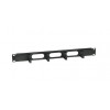 Intellinet 204279 19 inch 1U rack-kabelorganizer met 4 haken, 48 mm diepte, zwart