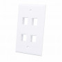 Intellinet 163316 opbouwbehuizing voor 4 keystone-modules, wit