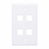 Intellinet 163316 opbouwbehuizing voor 4 keystone-modules, wit
