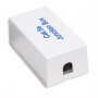 Intellinet 504904 Cat5e UTP keystone jack, 90-graden LSA-snijklemtechniek, wit