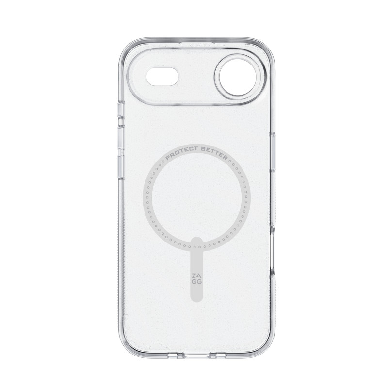 ZAGG Milan Snap hoesje voor Apple iPhone 13 Pro Max - transparant met glitterwervel