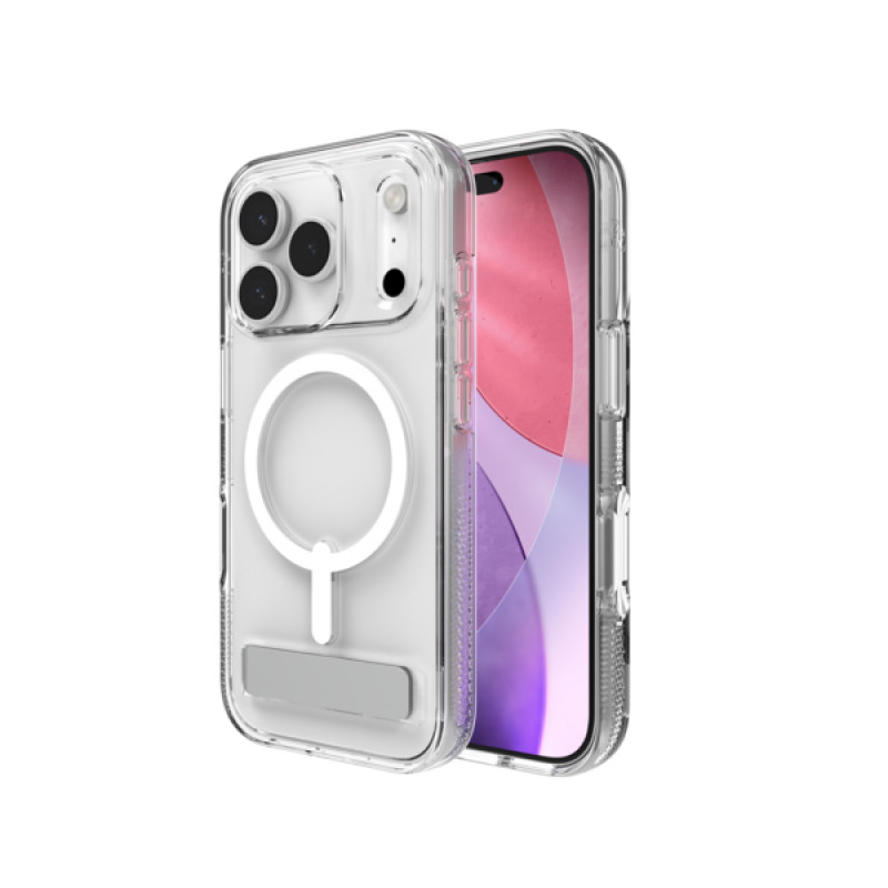ZAGG Crystal Palace Snap Case voor iPhone 17 Pro - Transparant