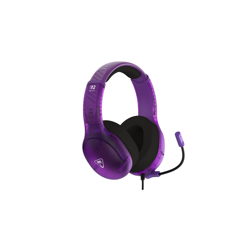 Turtle Beach Airlite Fit gaming-headset voor Nintendo Switch, Ghost Purple (TBS-8003-45)