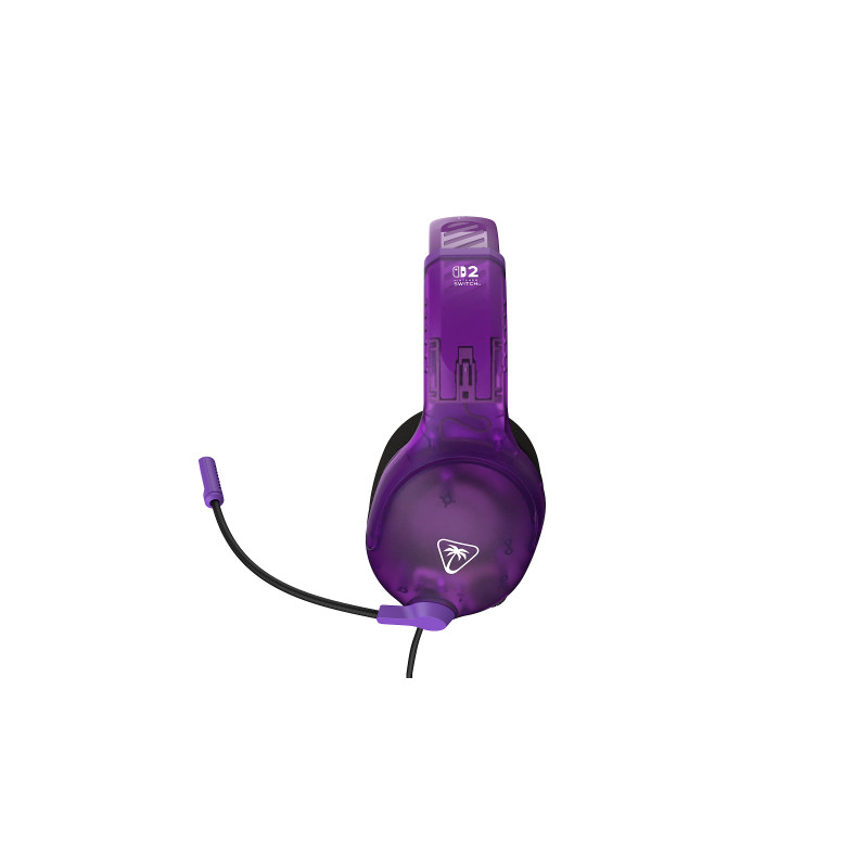 Turtle Beach Airlite Fit gaming-headset voor Nintendo Switch, Ghost Purple (TBS-8003-45)
