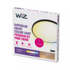 Signify WiZ Super Slim plafondlamp, instelbaar wit & kleur, 14 W, Zwart
