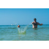 Waboba Mini Lacrosse Set – water-lacrosse-stick en bal, blauw