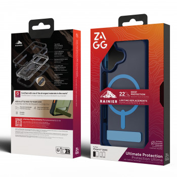 ZAGG Rainier Snap hoes voor iPhone 17 - Cobalt Horizon