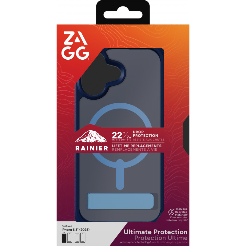 ZAGG Rainier Snap hoes voor iPhone 17 - Cobalt Horizon