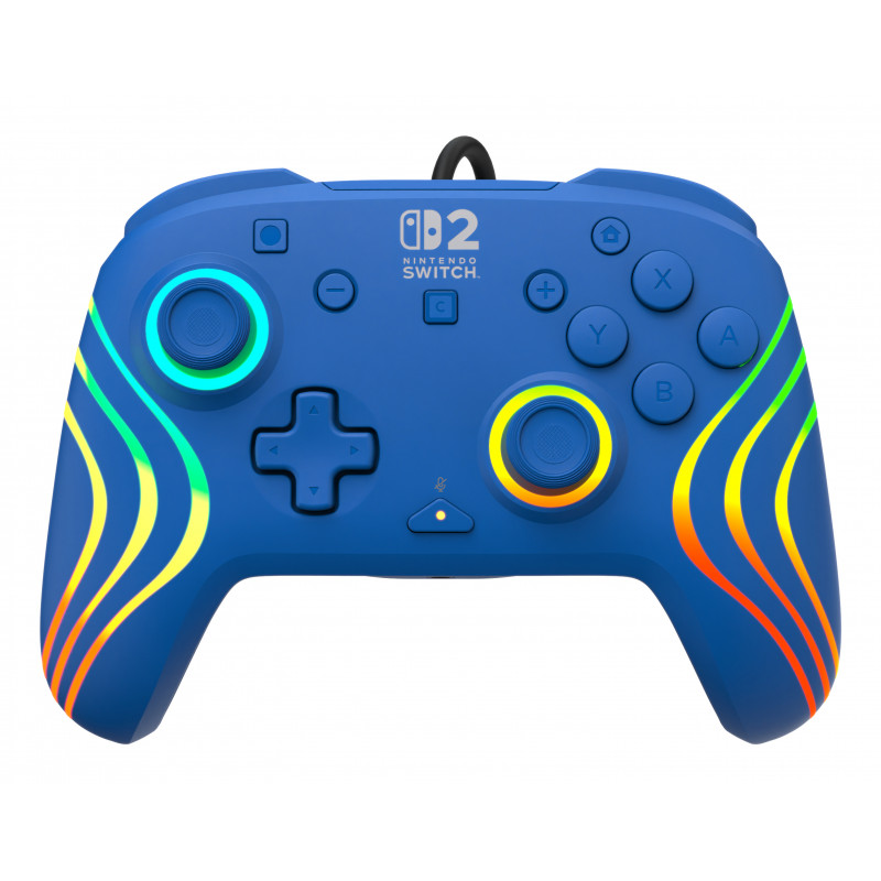 Turtle Beach Afterglow Wave bedrade controller voor Nintendo Switch 2, blauw (TBC-8006-25)