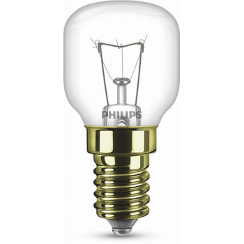 Philips PHI App 40W E14 230-240V T29 ovenlamp peervorm