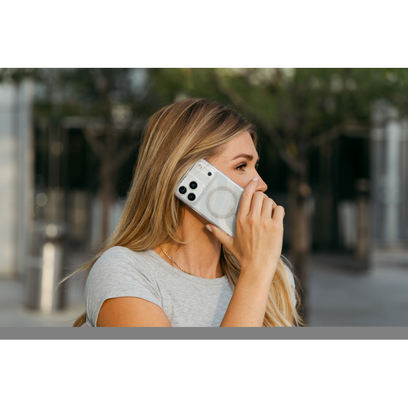 ZAGG Milan Snap hoes voor iPhone 17 Pro Max - glitter wervel
