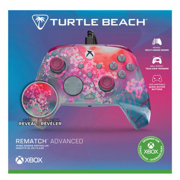 Turtle Beach Rematch Advanced bedrade controller voor Xbox en pc, Kyoto Bloom Reveal (TBC-2404-45)