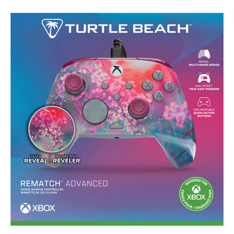 Turtle Beach Rematch Advanced bedrade controller voor Xbox en pc, Kyoto Bloom Reveal (TBC-2404-45)