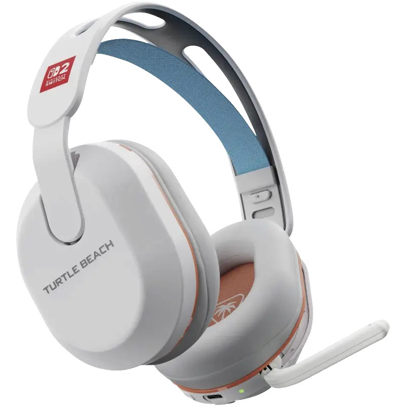 Turtle Beach Stealth 500 draadloze headset voor Nintendo Switch 2, wit (TBS-8101-15)