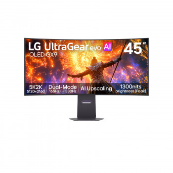 LG UltraGear 45GX950B-B 44,5 inch WQHD 240Hz curved OLED gaming-monitor