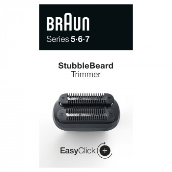 Braun EasyClick StubbleBeard trimmer-opzetstukken set voor Serie 5/6/7