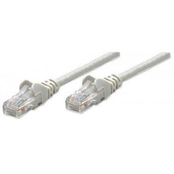 Intellinet Cat6 U/UTP patchkabel, 1,5 m, grijs, snagless, koper, 1 Gbit/s
