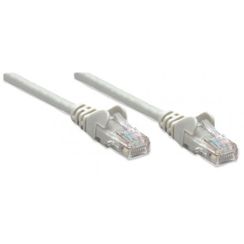 Intellinet Cat6 U/UTP patchkabel, 1,5 m, grijs, snagless, koper, 1 Gbit/s