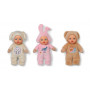 ZAPF CREATION Baby born for babies Cutie 3 assorti 18cm stoffen pop
