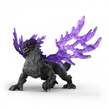 Schleich Eldrador Creatures Schaduwdraak speelfiguur, beweegbare vleugels, handbeschilderd, voor kinderen van 7-12 jaar