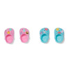 ZAPF CREATION BABY born badschoentjes met pinnen, 2 paar, voor poppen van 43 cm