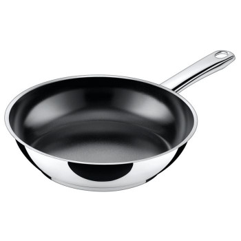 SILIT Talis pannenset met pannenlikker, 20 & 24 cm, RVS/zwart