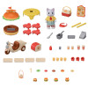 Sylvanian Families mobiele hamburgerkraam met figuur