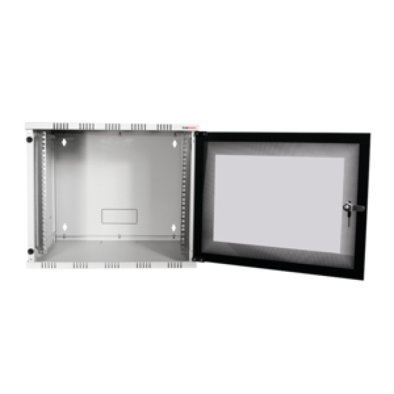 Logilink 19 inch wandbehuizing SOHO Box 6U 540*550, flatpack, grijs