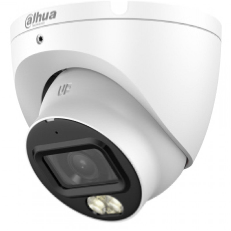 DAHUA HAC-HDW1500TLM-IL-A-0280B-S3-DIP 5MP 4-in-1 HDCVI eyeball dome camera met Smart Dual Light en ingebouwde microfoon
