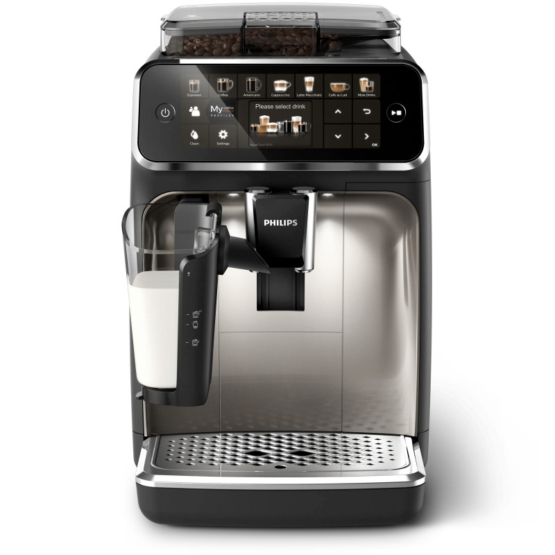 Philips koffieautomaat EP5447/90 / Series 5400 zilver/zwart